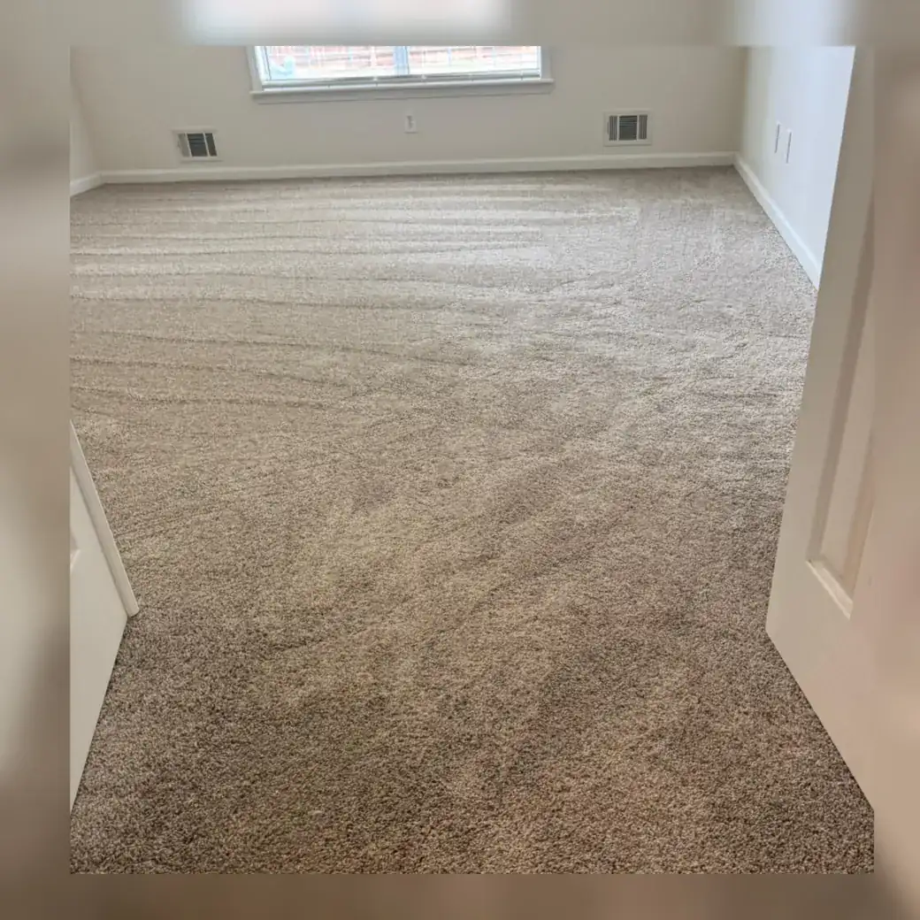 Carpet Sales and Installation | Final Floors LLC Fresh light neutral carpet installed wall to wall in a Metro Atlanta bedroom