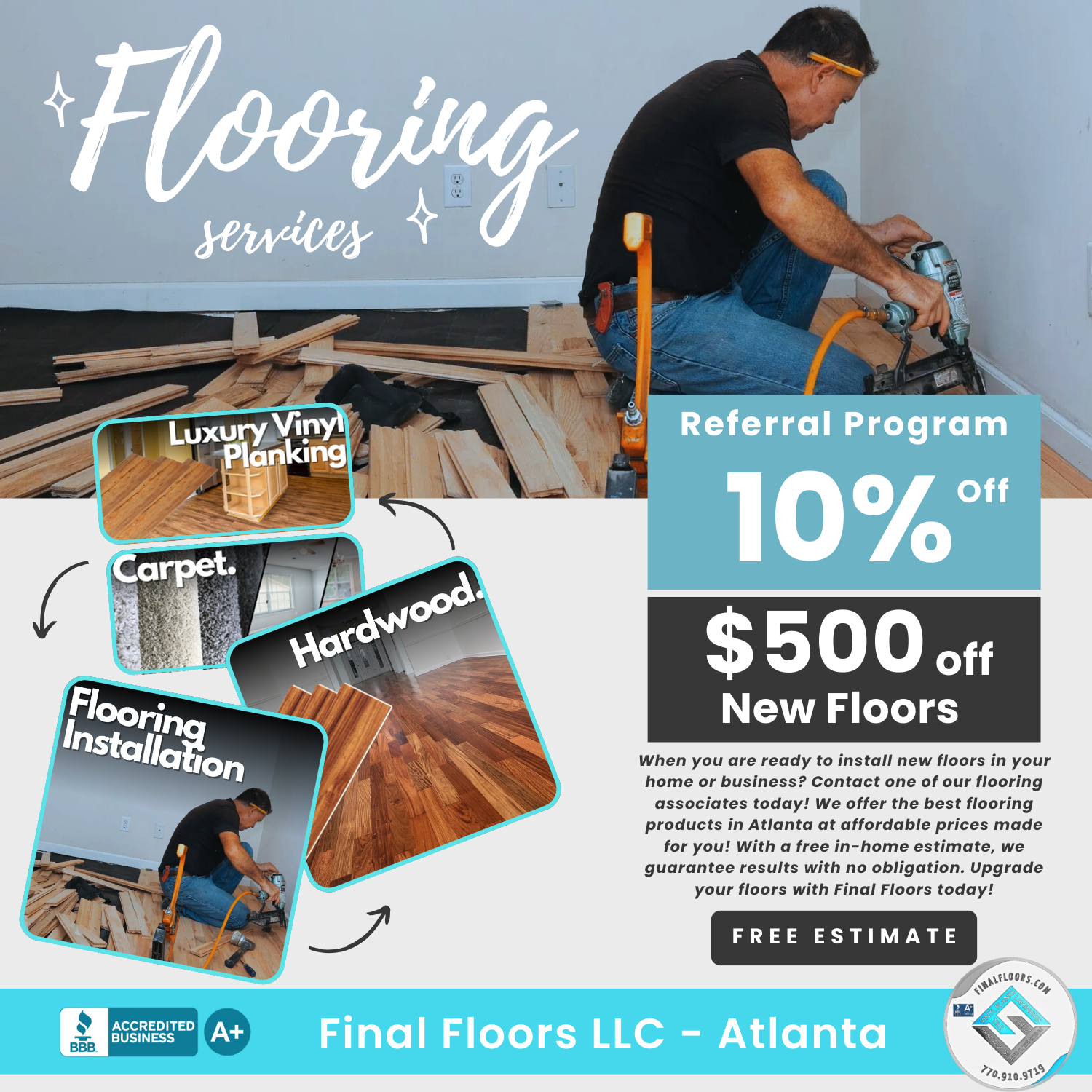 Atlanta flooring sales and installation company