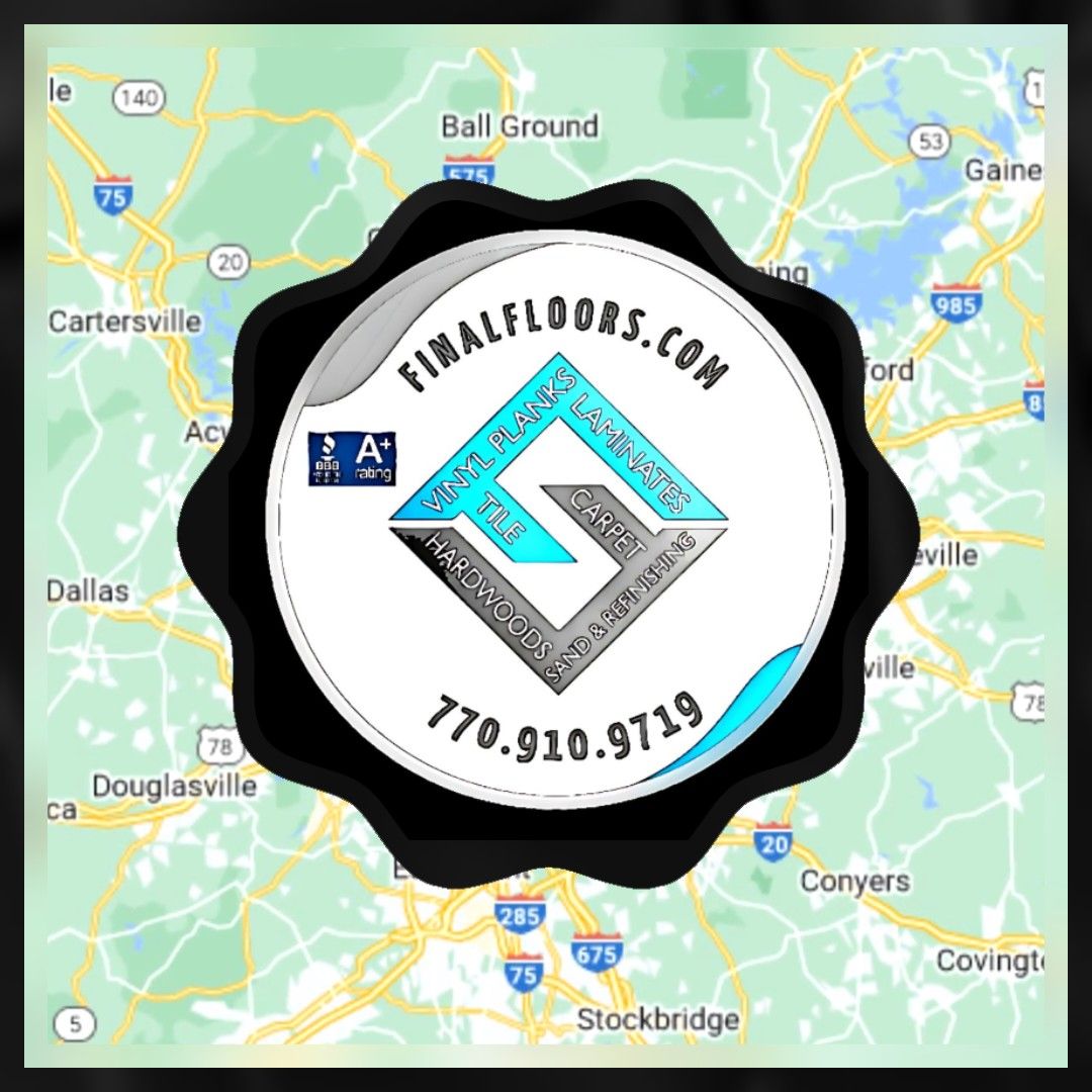 Metro Atlanta Vinyl Plank Flooring Map