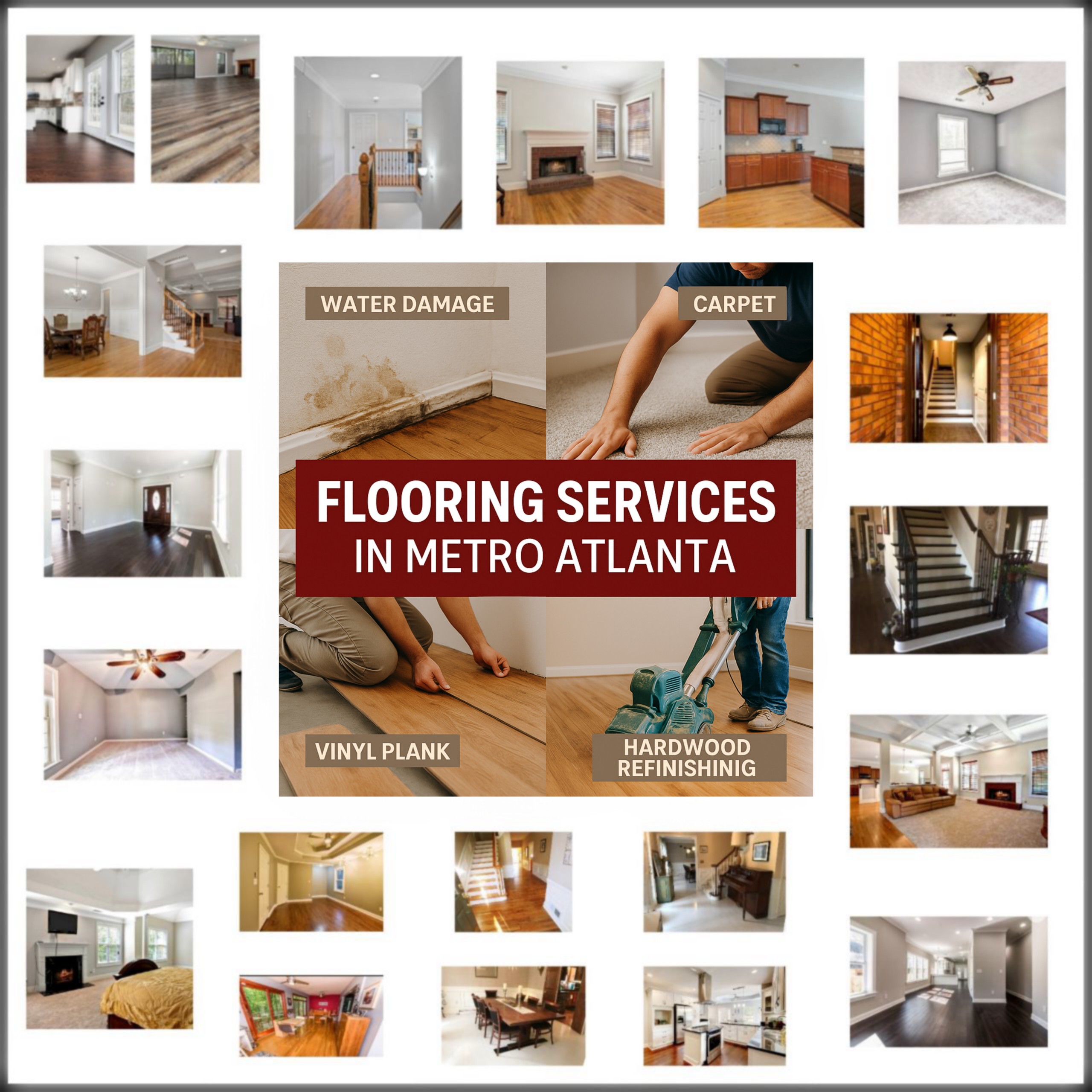 Final Floors LLC flooring experts providing hardwood refinishing and water damage repairs across Metro Atlanta homes