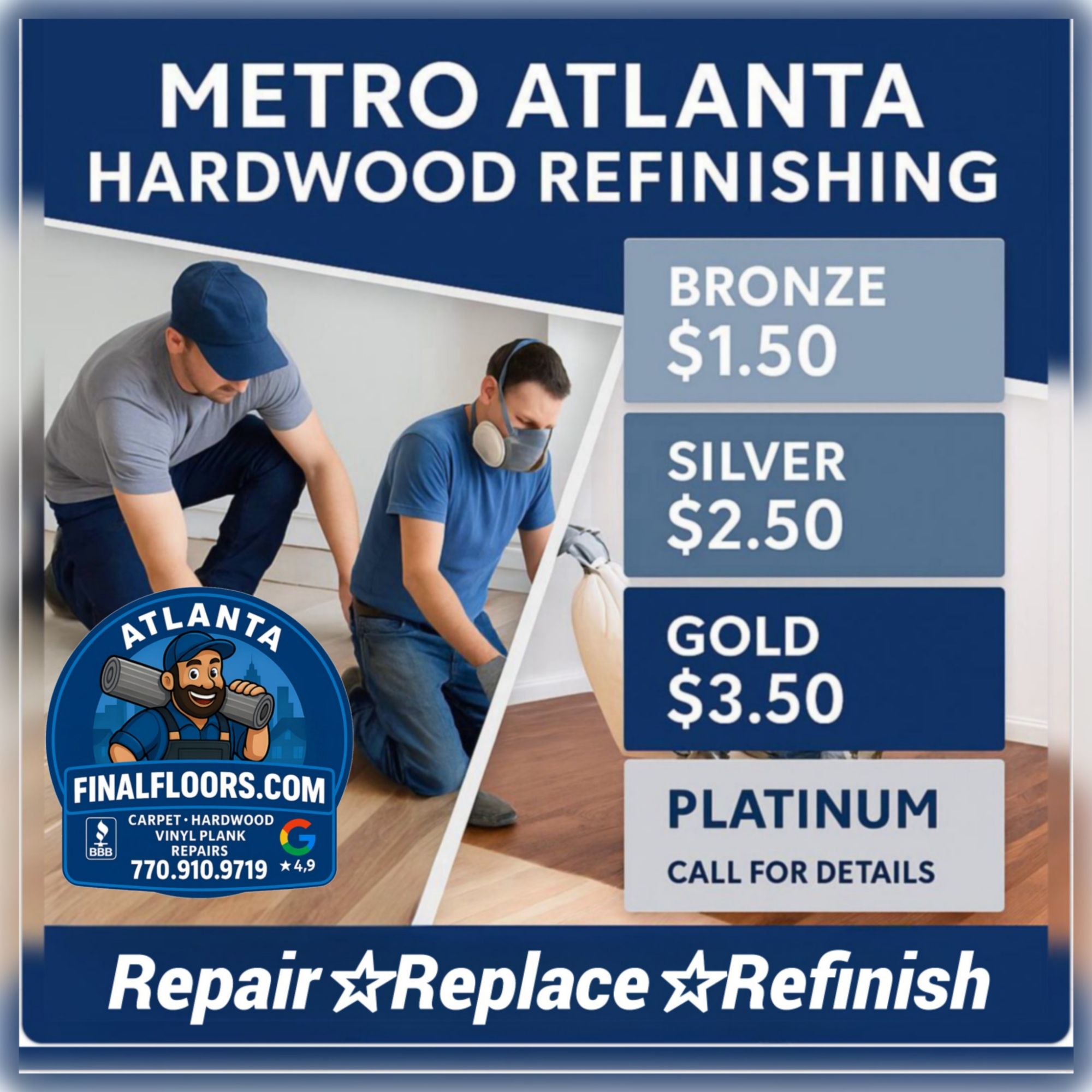 Luxury Vinyl Plank Flooring Installation Atlanta