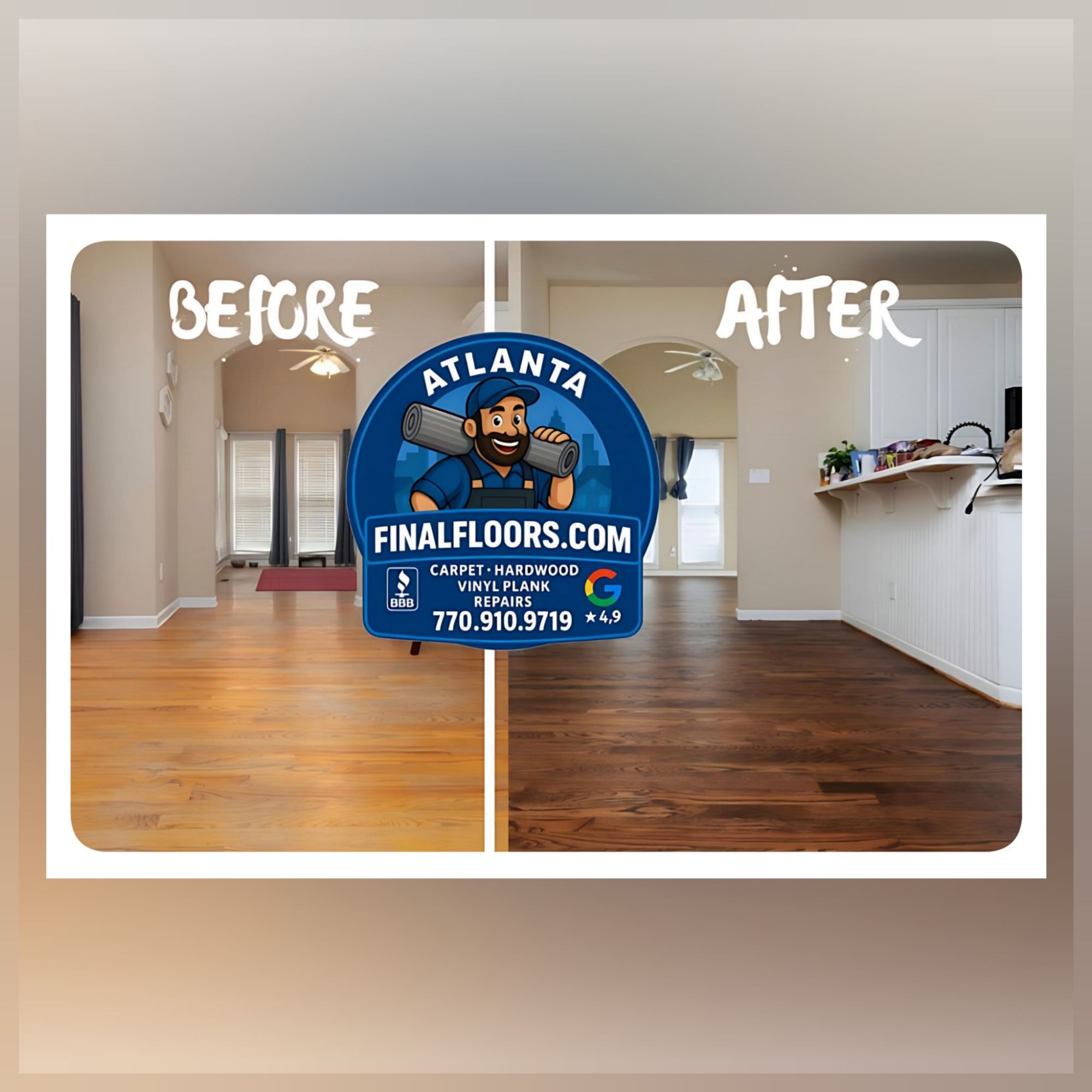 Before Subfloor Repairs Sandy Springs GA