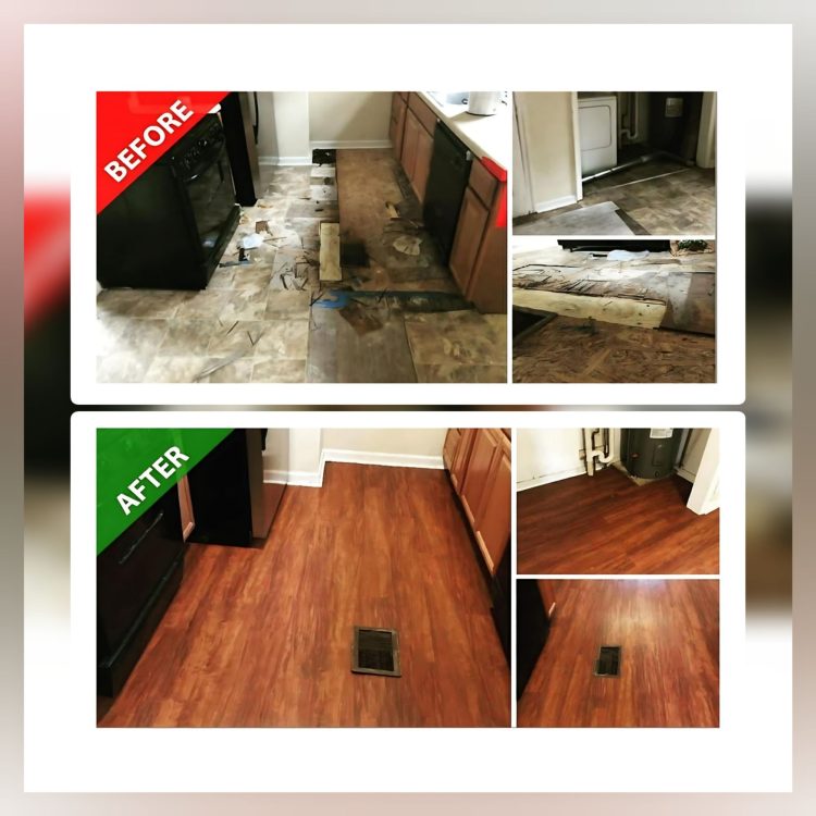 Before and after vinyl plank flooring transformation by Final Floors ATL showcasing waterproof, scratch-resistant, and luxury vinyl plank installation across Metro Atlanta. Expertly installed by licensed in-house crews, this flooring upgrade highlights modern style, high durability, and seamless craftsmanship from Atlanta’s top-rated flooring company. Perfect for homeowners, realtors, and investors looking to boost property value and aesthetics with premium LVP flooring. | Final Floors ATL | Metro Atlanta’s Flooring Experts