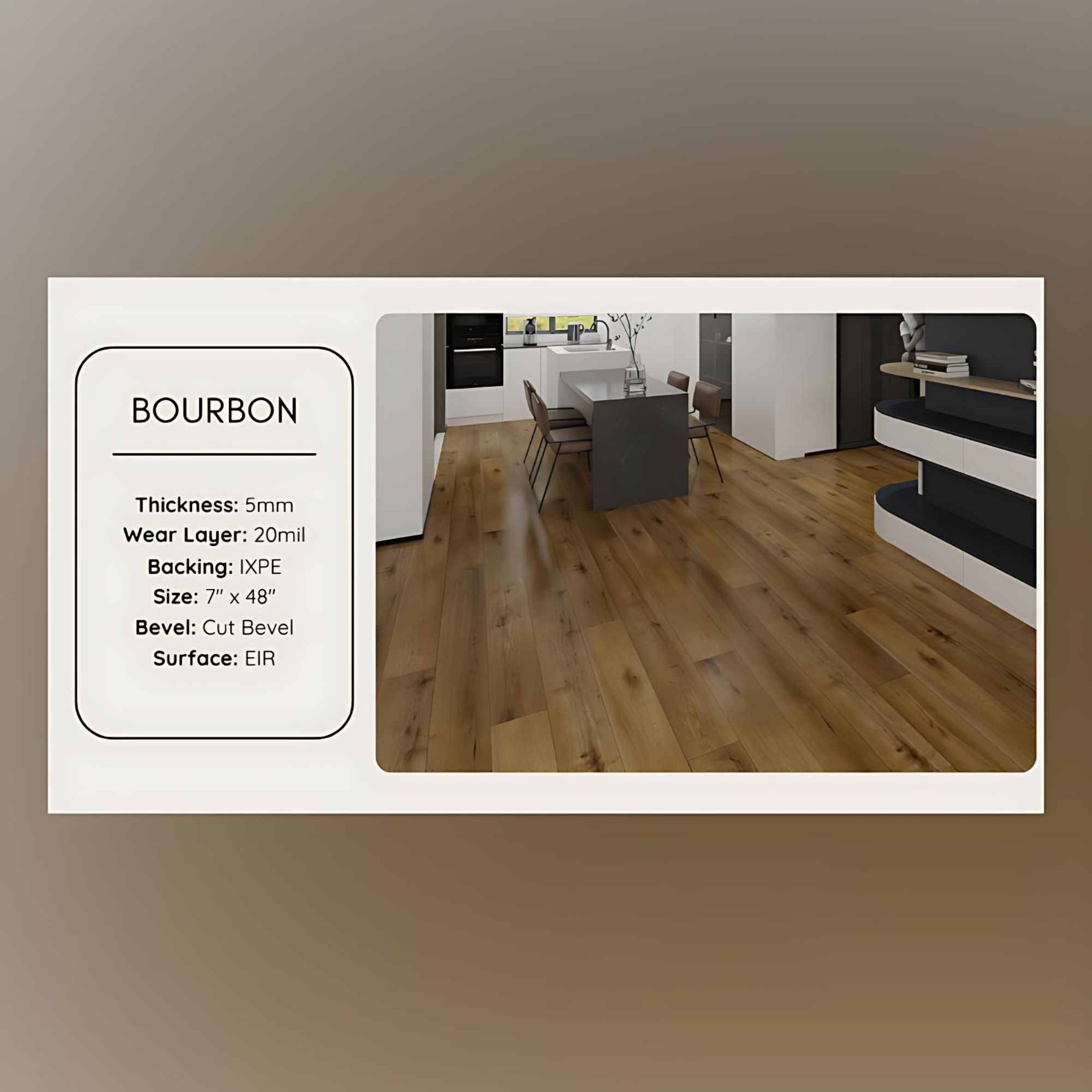 Kitchen upgrade — LVP with matte finish