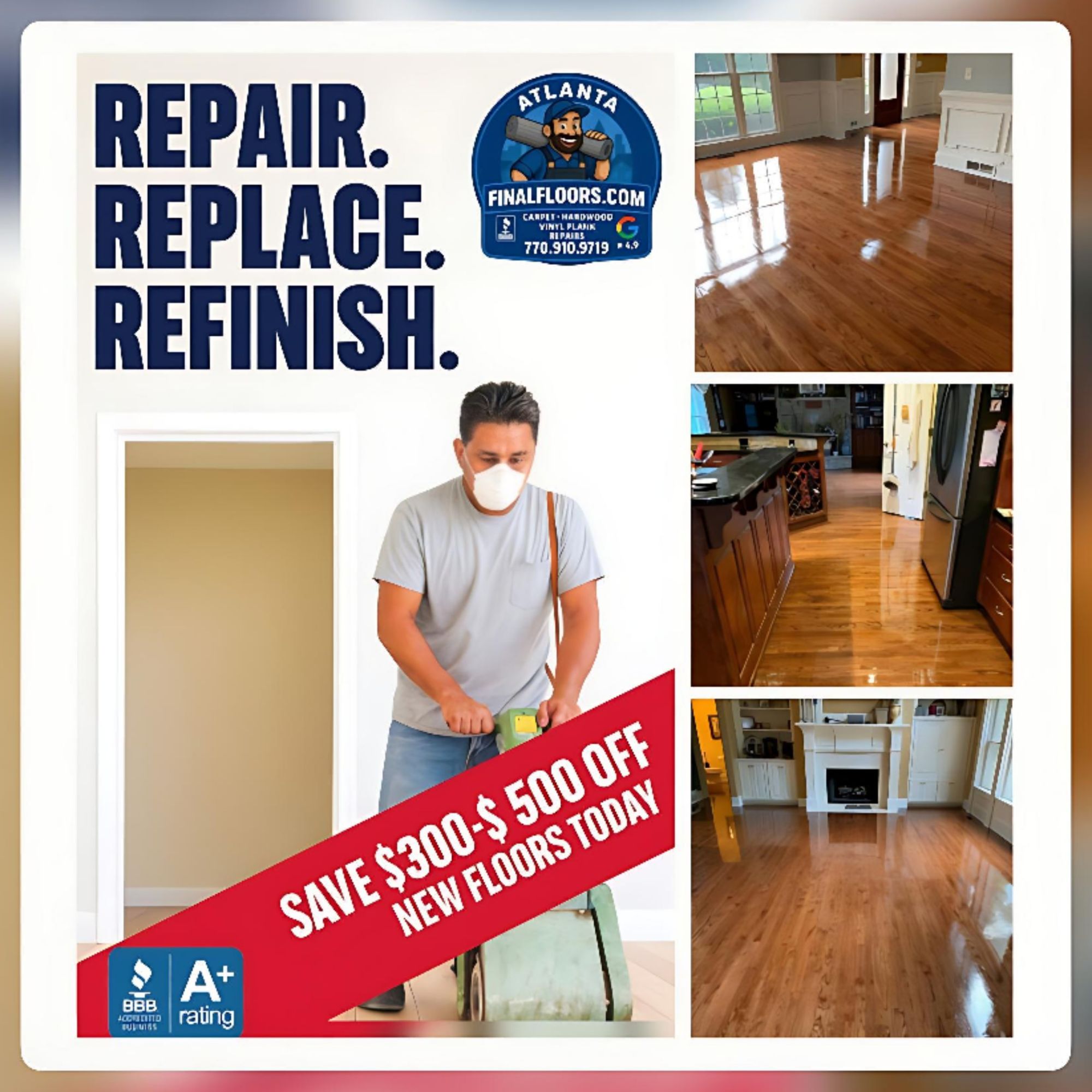 "Atlanta's Hardwood Sales & Installation Specialists"