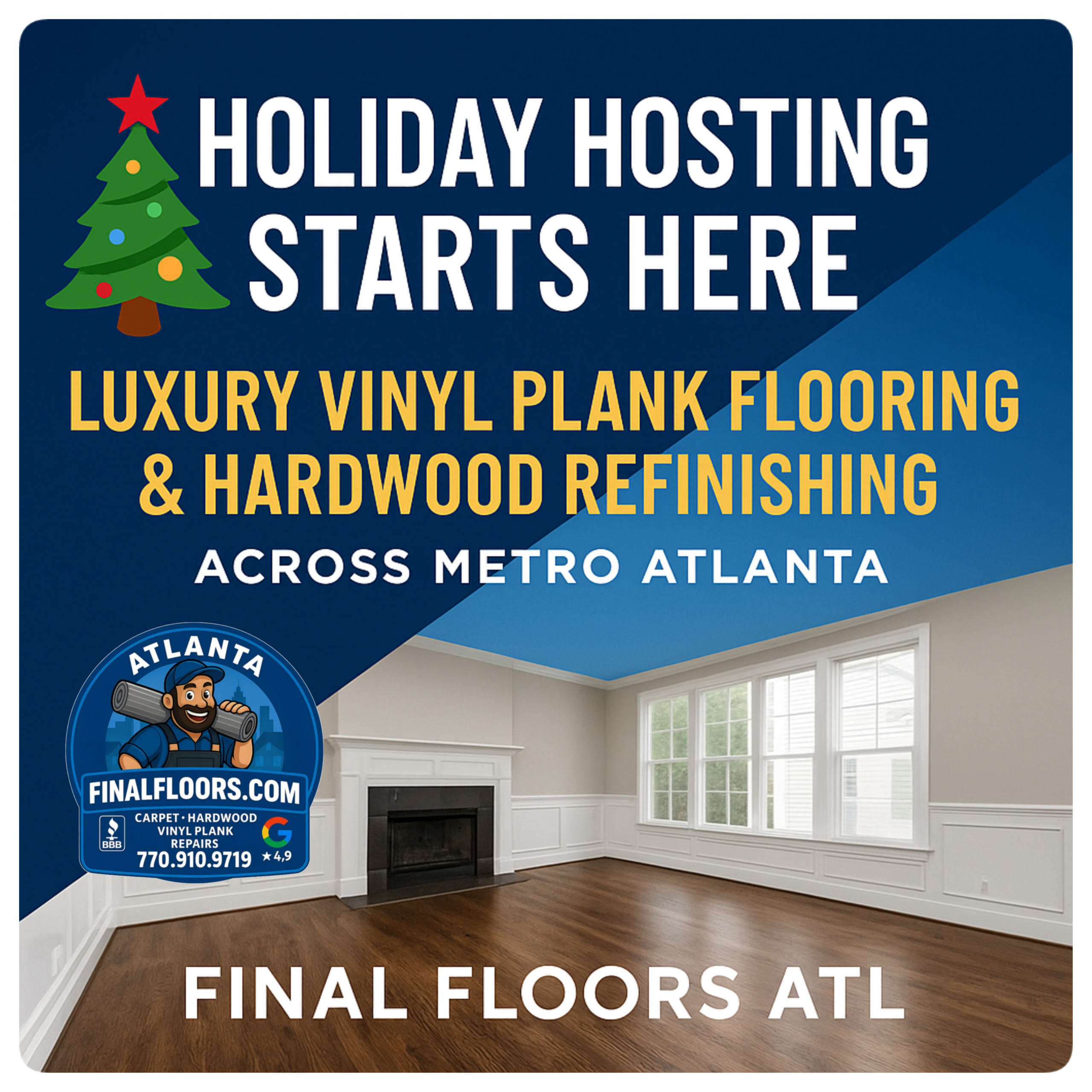 Atlanta Vinyl Plank & Hardwood Refinishing