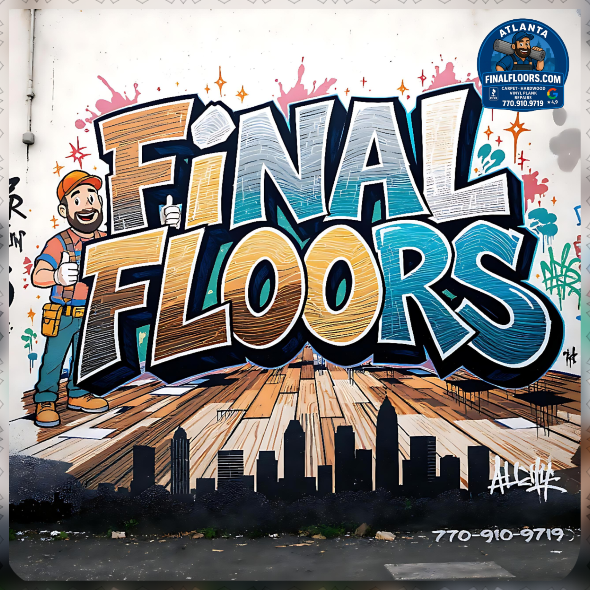 Atlanta flooring installation, hardwood refinishing, vinyl plank installation, carpet replacement, subfloor repair, floor leveling, water damage flooring restoration, flood damage repair, insurance claims restoration, moisture mitigation, mold-resistant flooring, commercial flooring contractor, property management flooring, realtor referral flooring, builder flooring partners, residential flooring upgrades, office and retail flooring, multi-family flooring, government facility flooring, gym and hospitality flooring, HOA flooring, turnkey investor flooring, eco-friendly and sustainable flooring solutions.