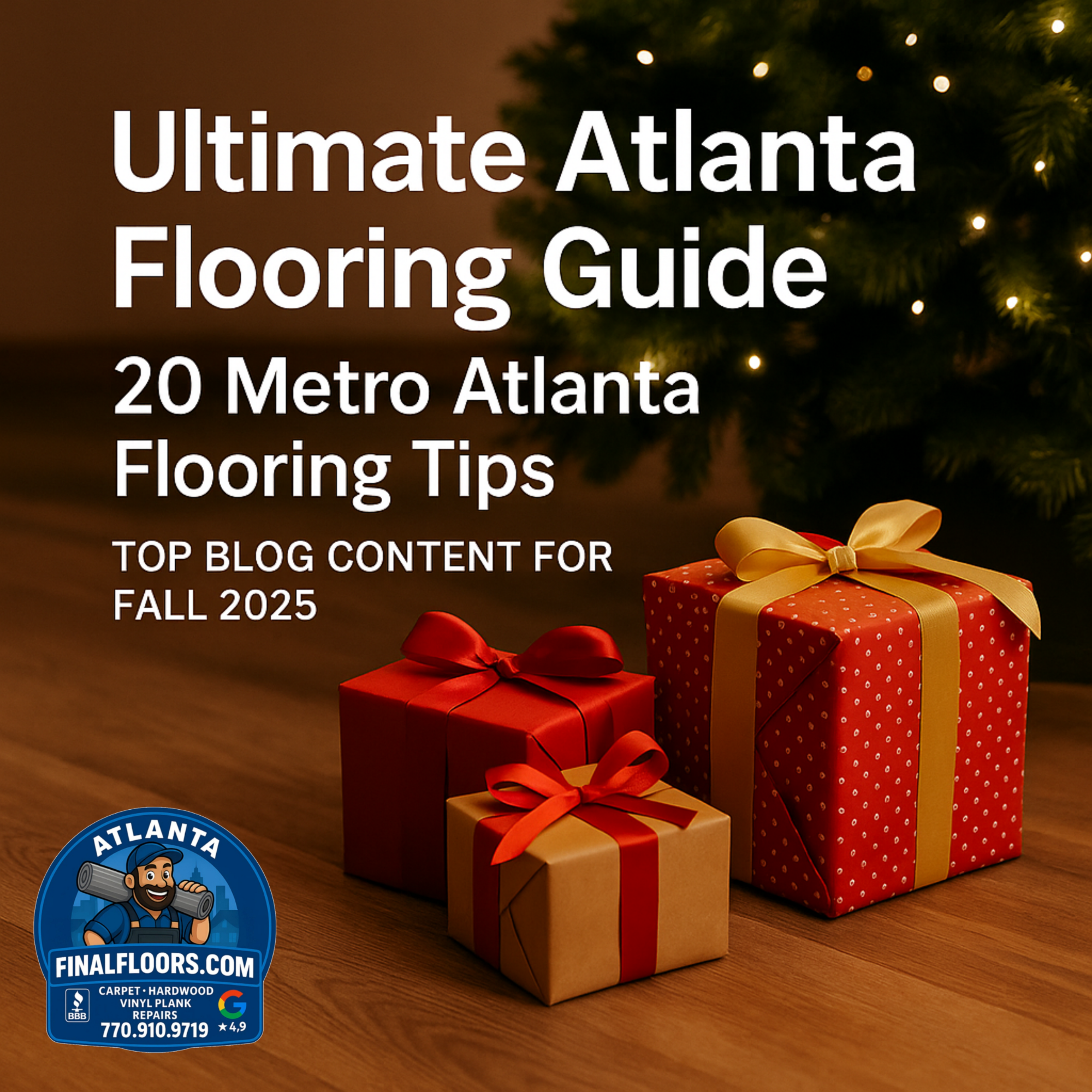 Holiday-ready hardwood floors Metro Atlanta Final Floors